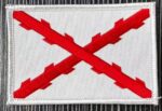 Parche Cruz de Borgoña (Bordado)