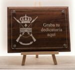 Placa conmemorativa personalizable (21*28 cm)